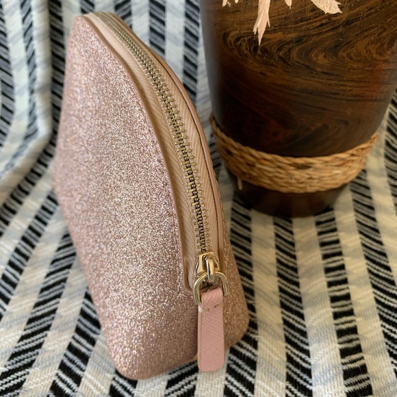 Small dome cosmetic rose gold Kate spade new - Picture 3 of 7